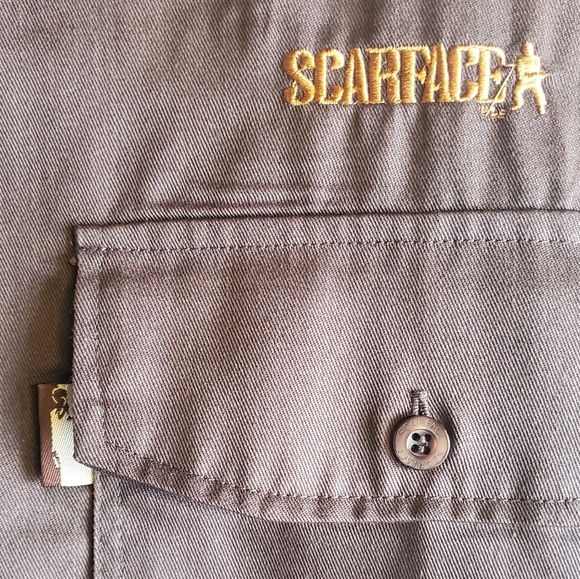 Rare Scarface button down shirt - Picture 3 of 5